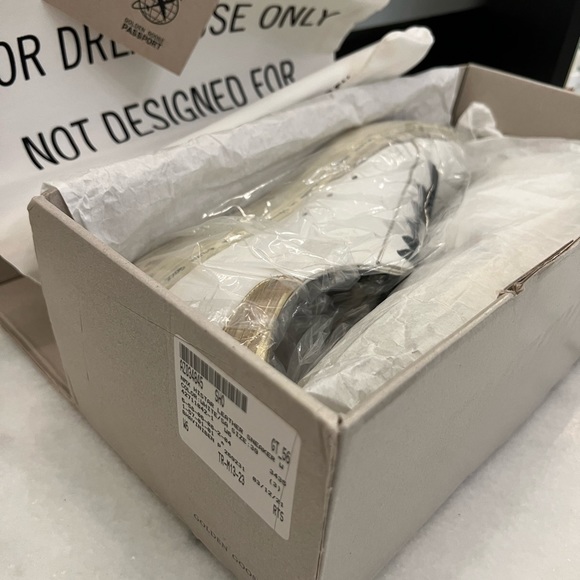 GOLDEN GOOSE Hi Star sneakers cheetah star & gold heel tab 39 (8.5) barely worn - Picture 4 of 5